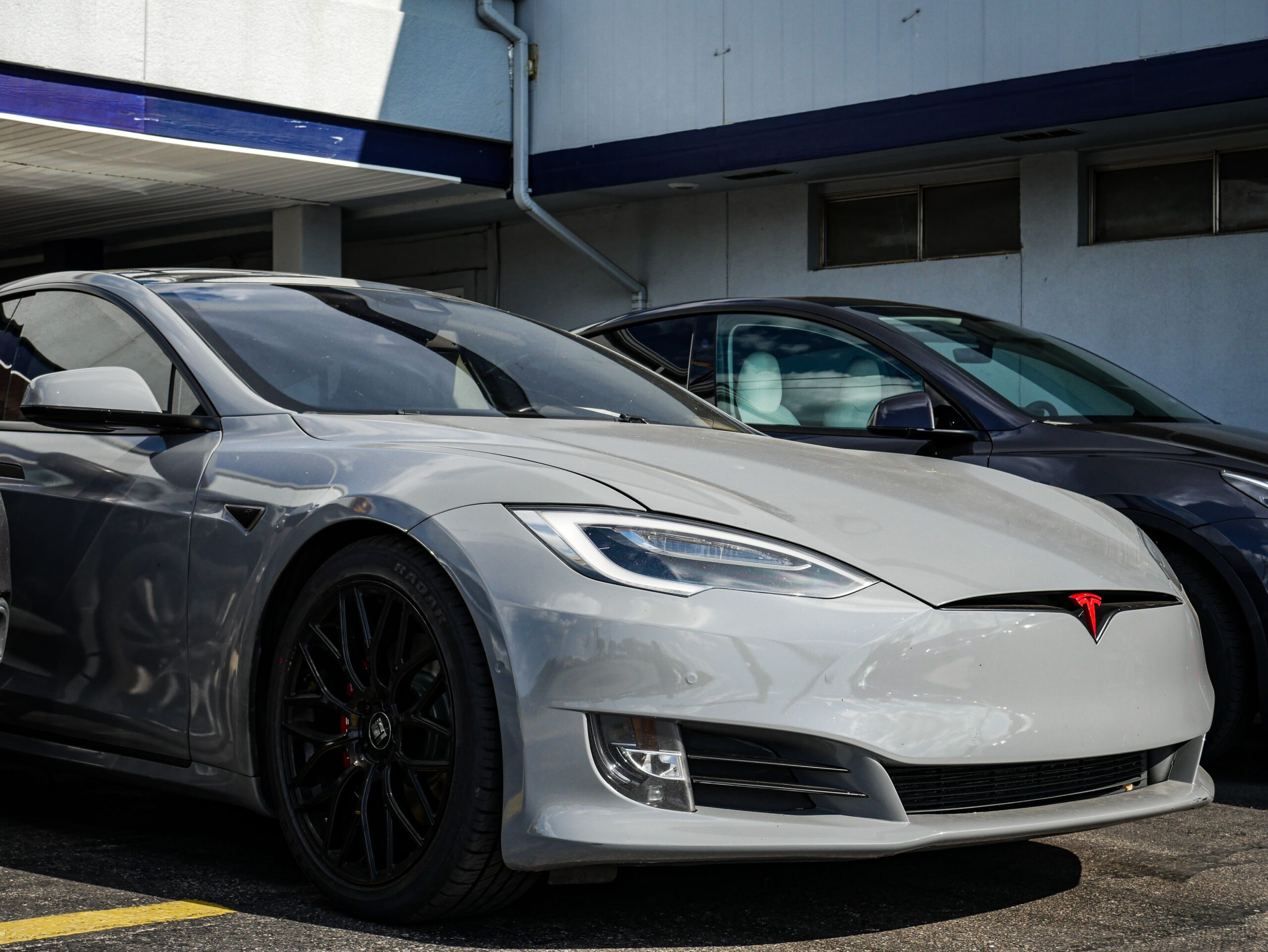 Tesla-certified repair bay in Beverly Hills
